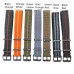 22mm Nylon One Piece Watch Band Military Style Parachute Premium Striped Elastic Watch Strap for Casio GShock GWG1000 Mudmaster MasterOfG