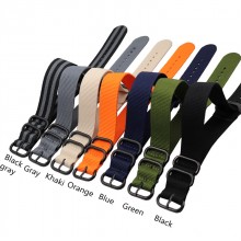 22mm HD Conversion RAF 5 Ring Nylon Watch Band Strap Metal Adapters for Casio GShock GWG1000 Mudmaster MasterOfG